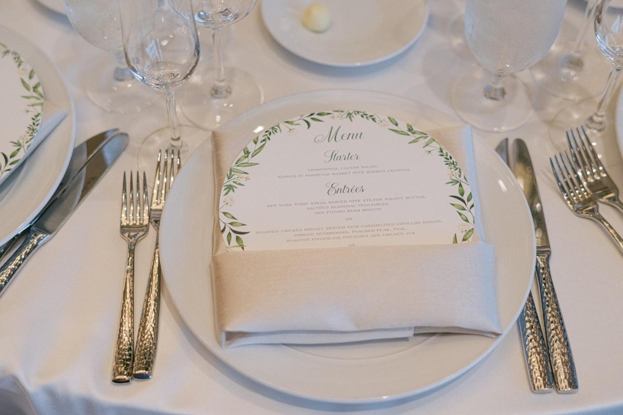 מלון Intercontinental Boston By Ihg מראה חיצוני תמונה Menu at a wedding